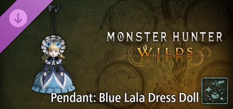 Monster Hunter Wilds - Accessoire : Poupée Barina bleue