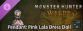 Monster Hunter Wilds - Pendant: Pink Lala Dress Doll