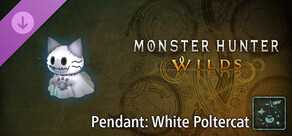 Monster Hunter Wilds - Pendant: White Poltercat