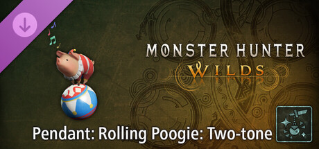 Monster Hunter Wilds - Pendant: Rolling Poogie: Two-tone