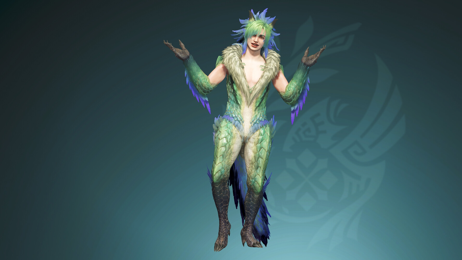 Monster Hunter Wilds - Erik Outfit: Crestcollar Seikret Suit screenshot 1