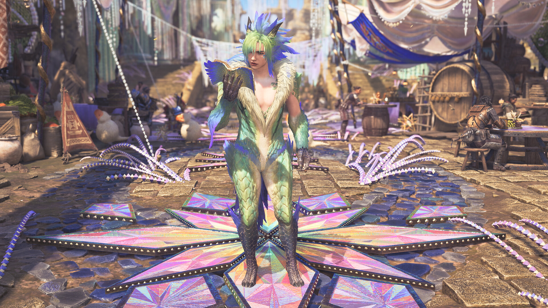 Monster Hunter Wilds - Erik Outfit: Crestcollar Seikret Suit screenshot 3