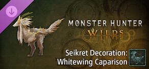 Monster Hunter Wilds - Seikret Decoration: Whitewing Caparison