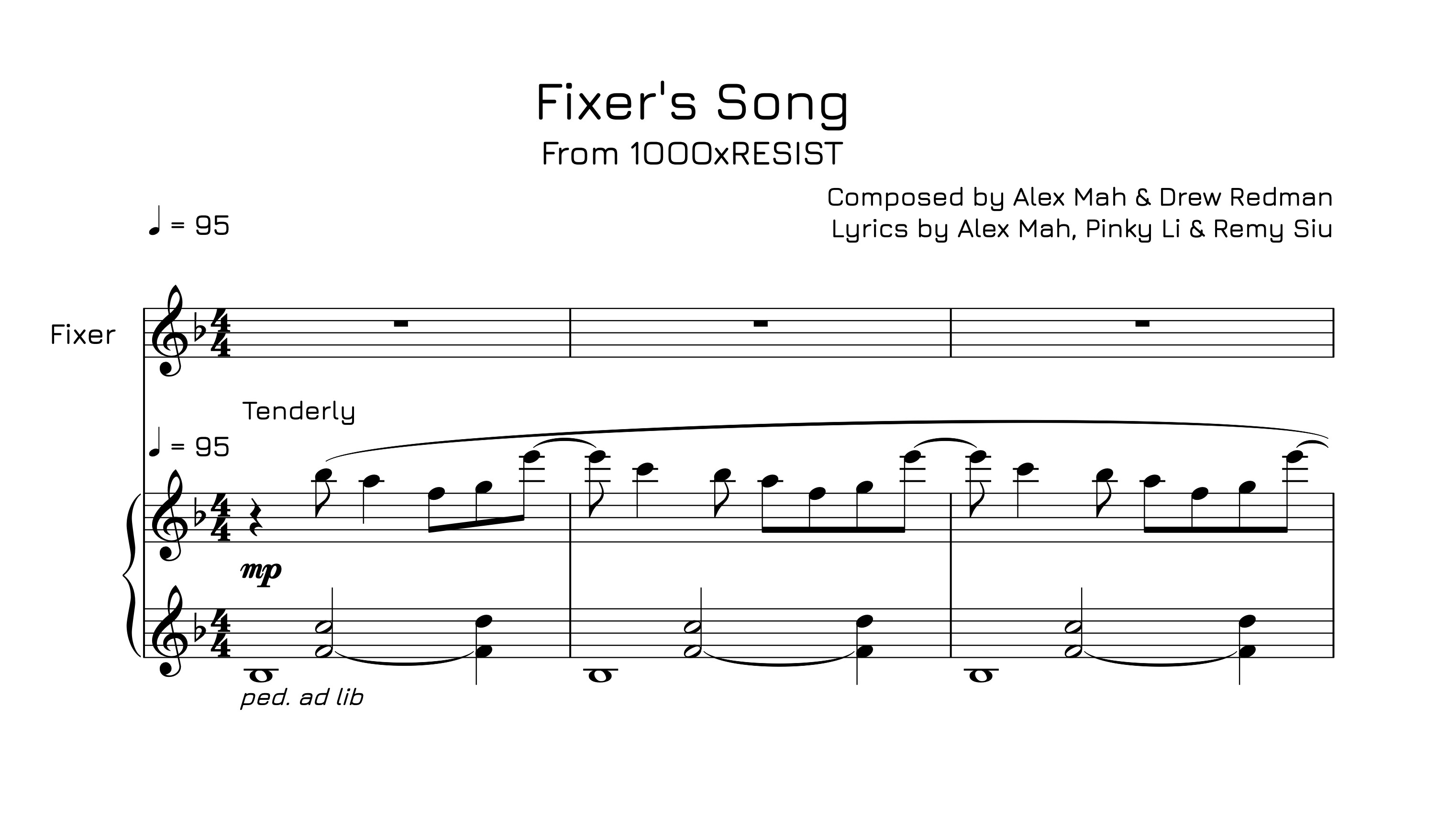 1000xRESIST - Piano Book Vol.2 screenshot 1