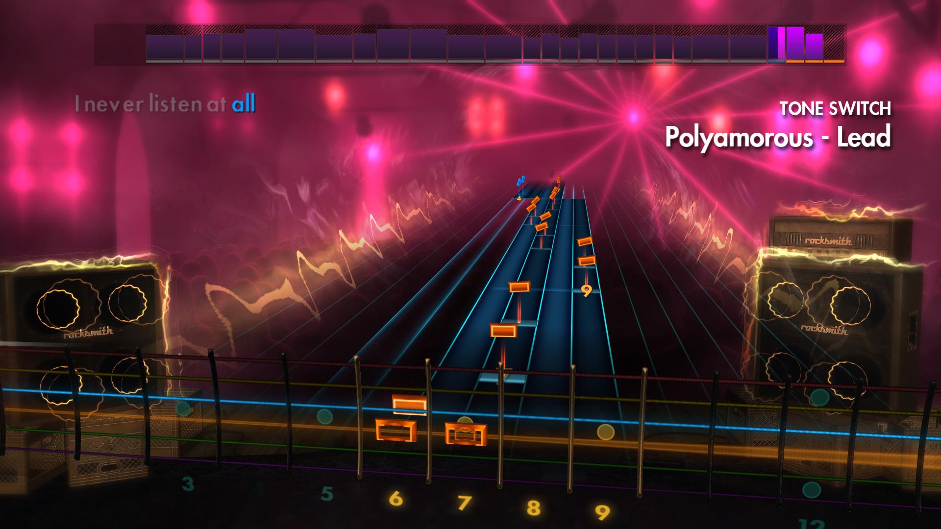 Rocksmith 2014 - Breaking Benjamin - Polyamorous screenshot 1