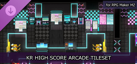 RPG Maker MZ - KR High Score Arcade Tileset