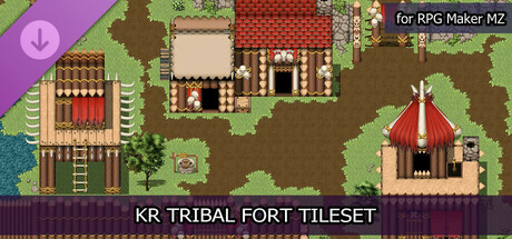 RPG Maker MZ - KR Tribal Fort Tileset