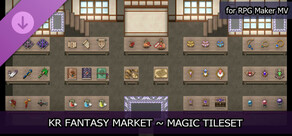 RPG Maker MV - KR Fantasy Market - Magic Tileset