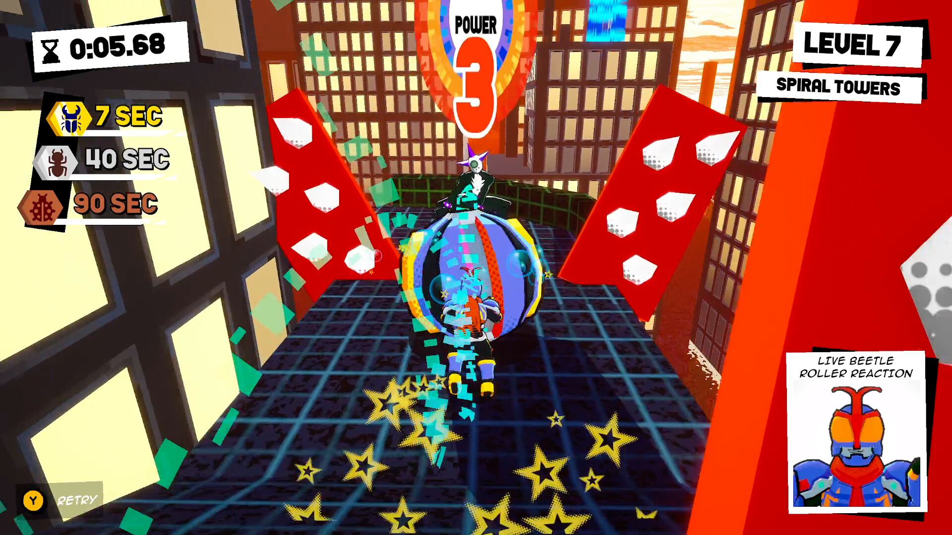 GO! GO! Beetle Roller! screenshot 1