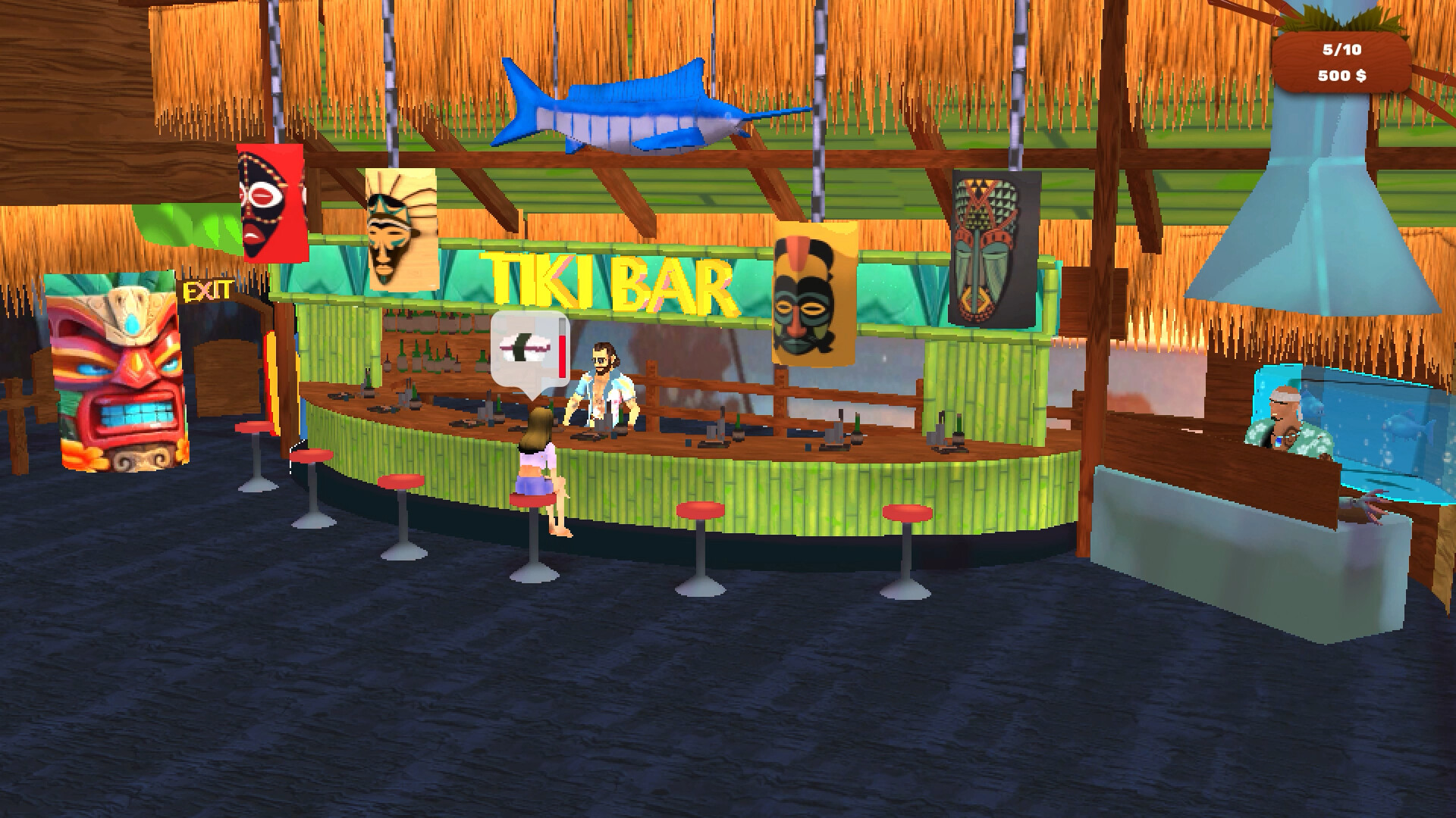 Dive and Dine Simulator screenshot 1