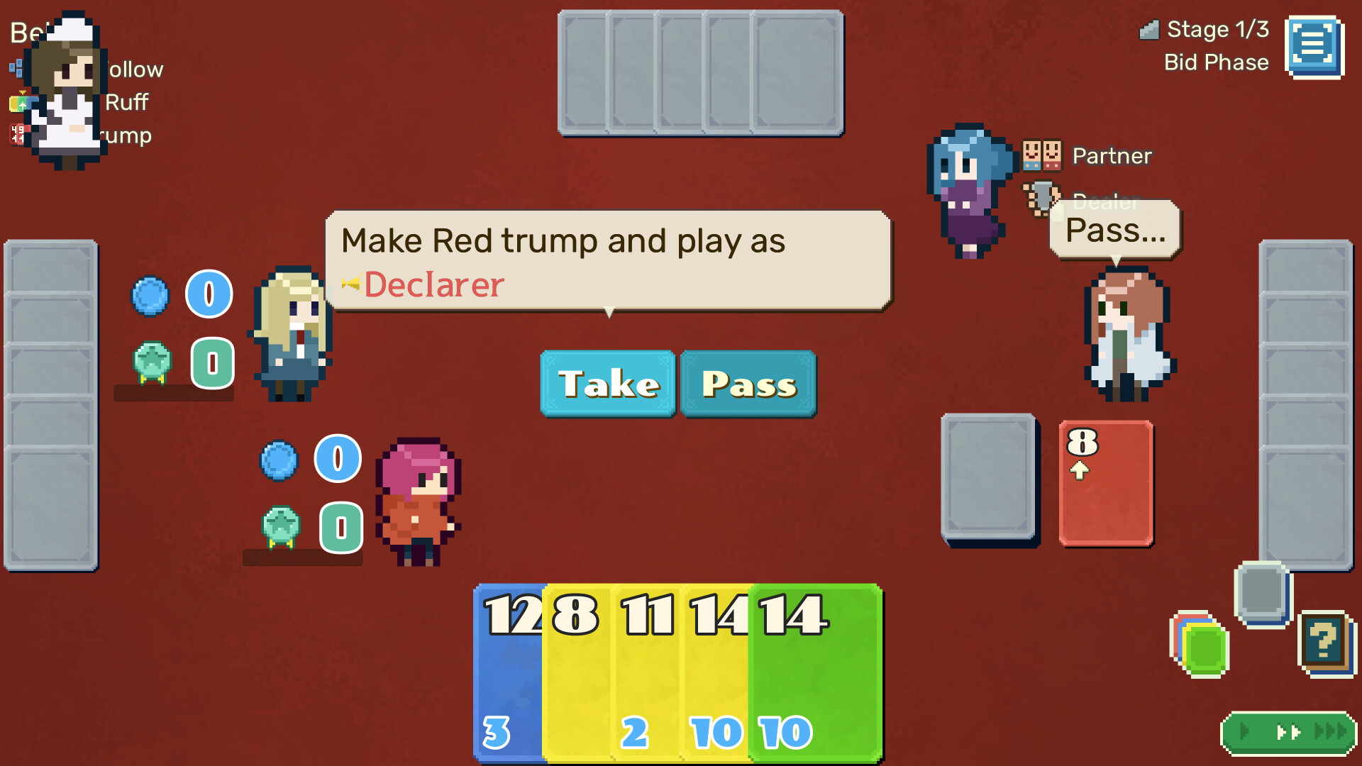 Trick-Taking Rogue screenshot 3