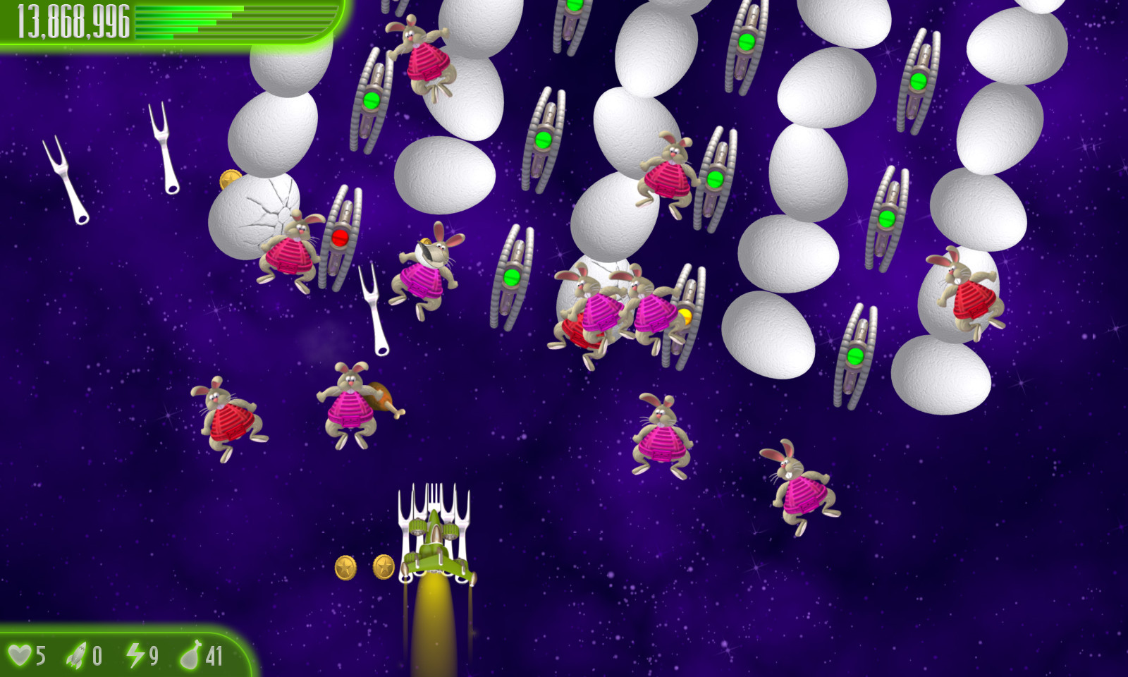 Chicken Invaders 4 - Easter Edition screenshot 6