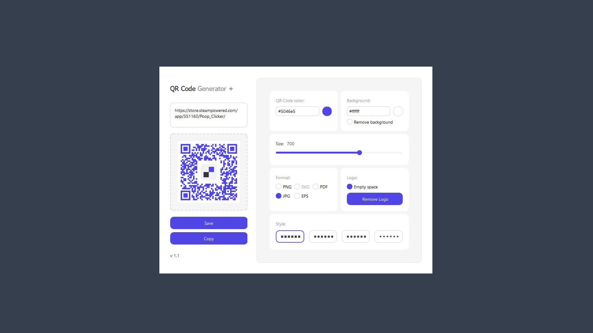QR Code Generator Plus screenshot 3