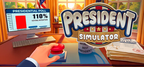 President Simulator — Steam header