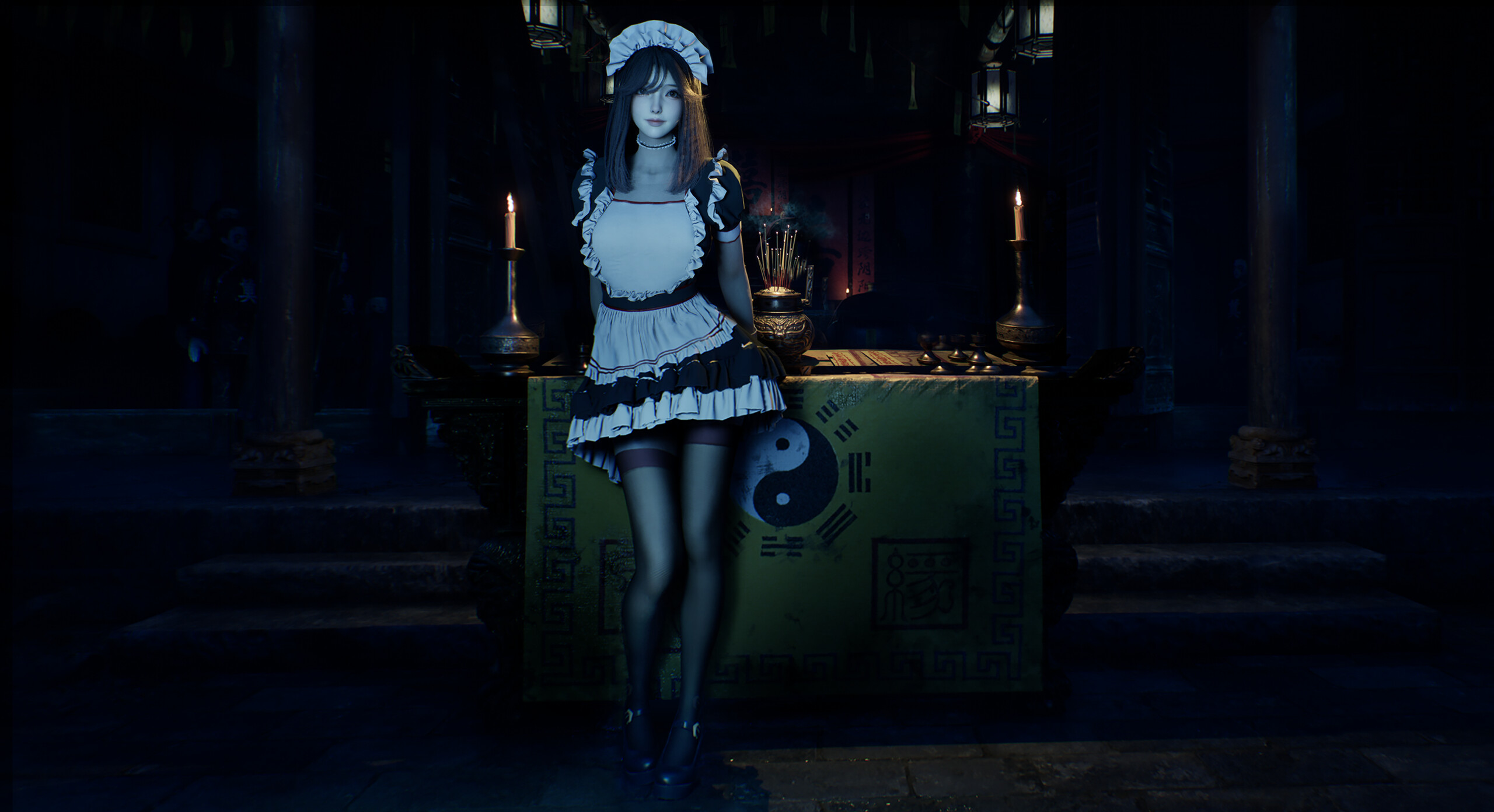 不祥之夜：回魂 - 女仆小难 screenshot 2