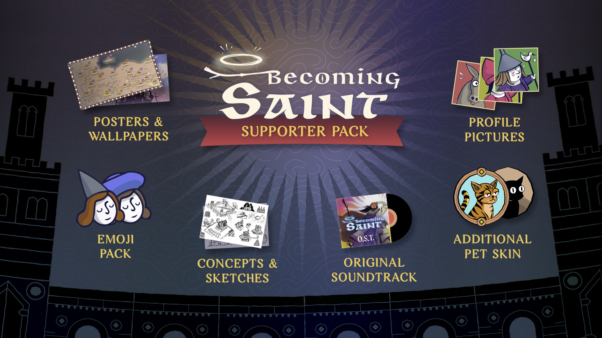 Becoming Saint - Supporter Pack screenshot 1