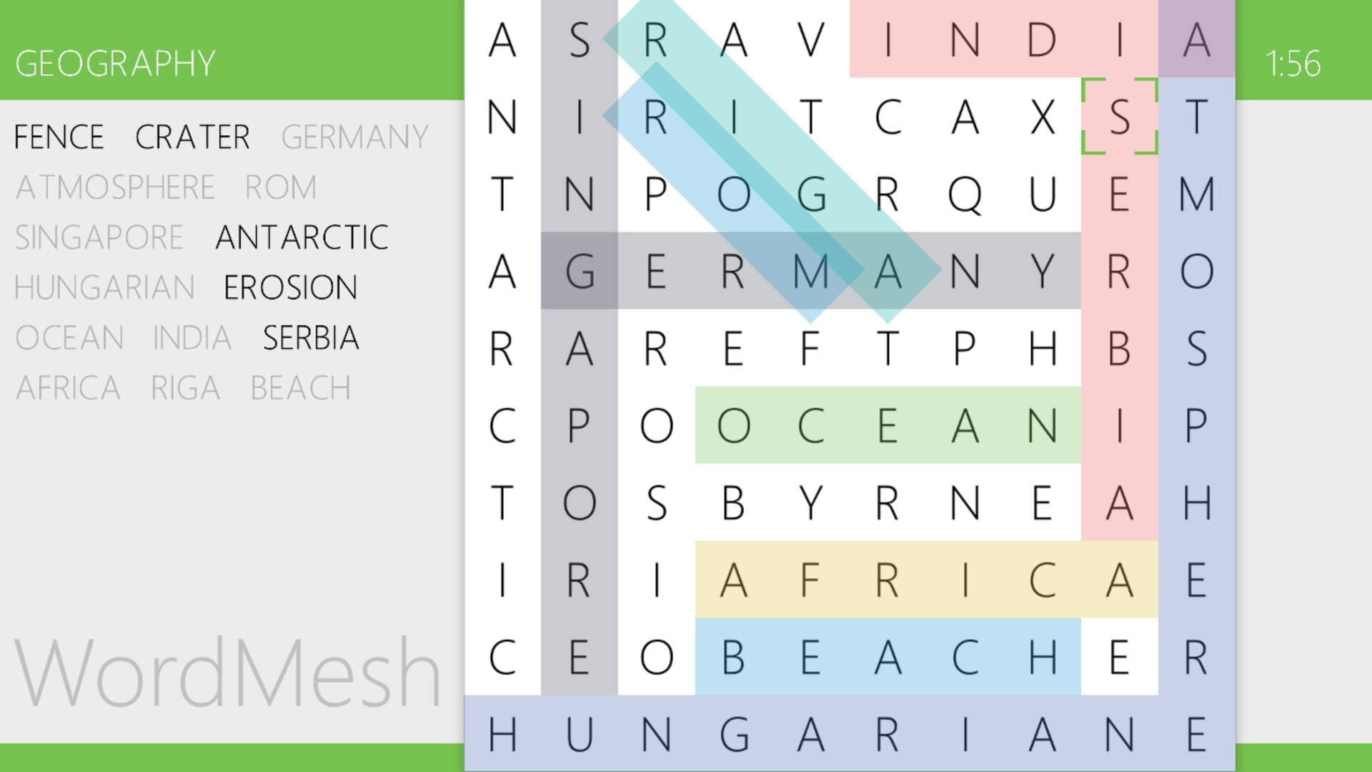 Word Mesh screenshot 1
