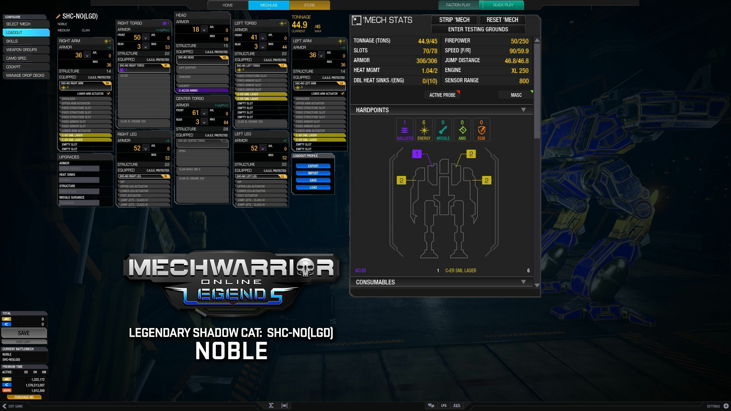 MechWarrior Online™ - Noble Legendary Mech Pack screenshot 3