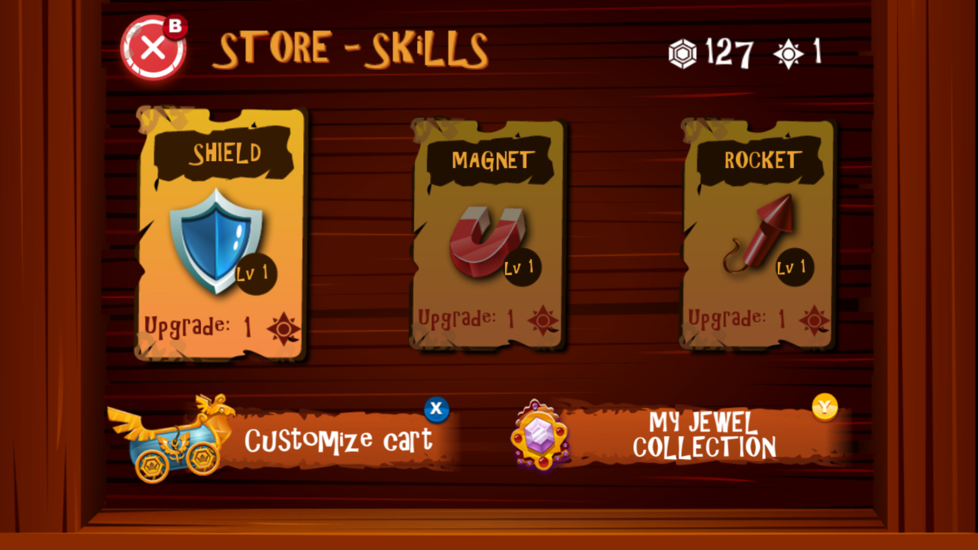 Cave Coaster screenshot 1