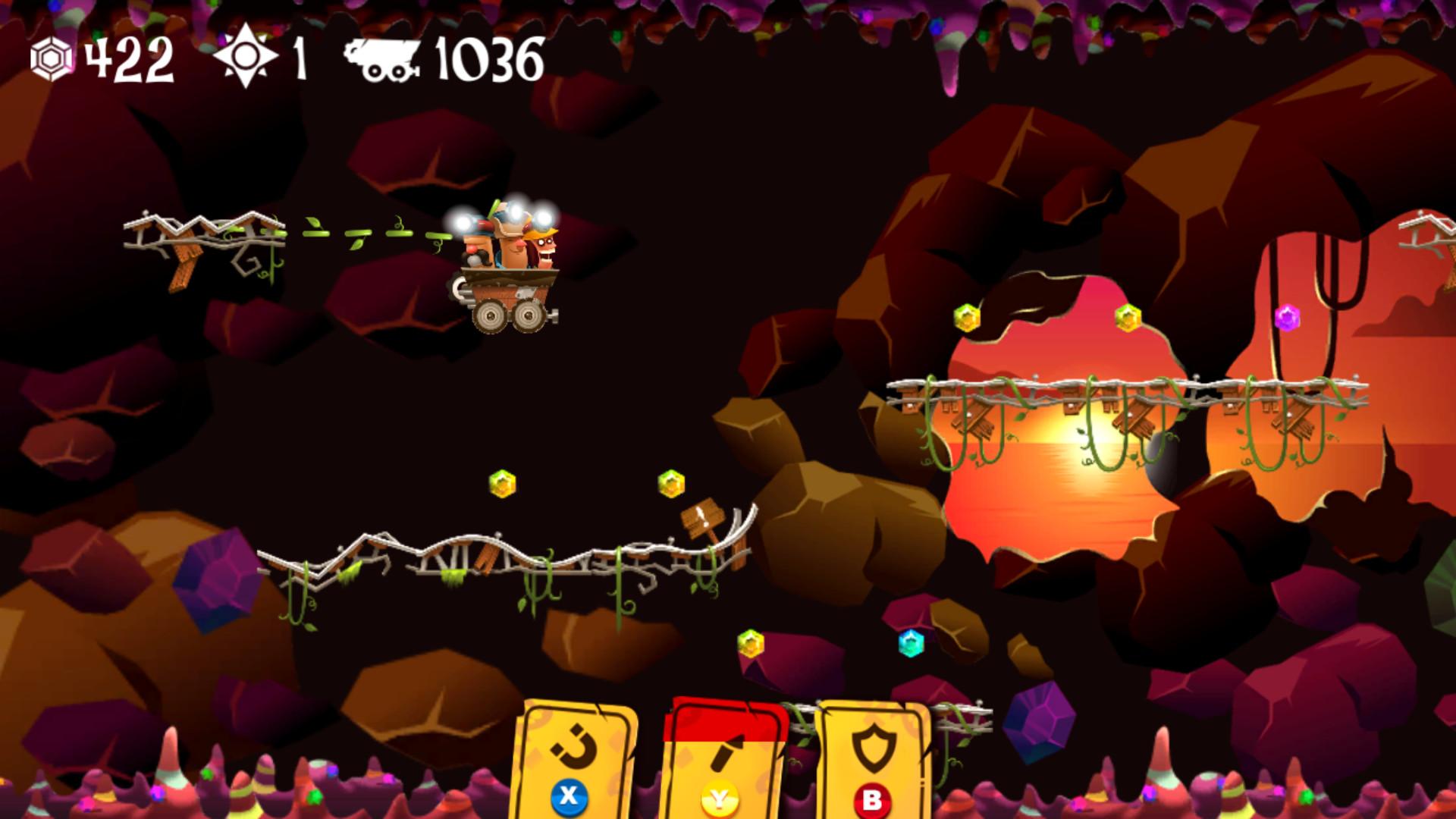 Cave Coaster screenshot 2