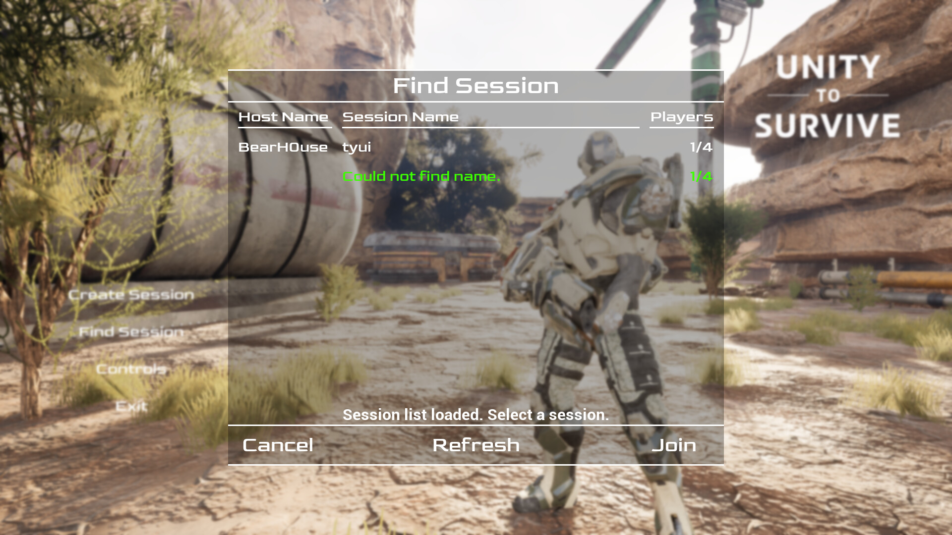Unity to survive screenshot 4