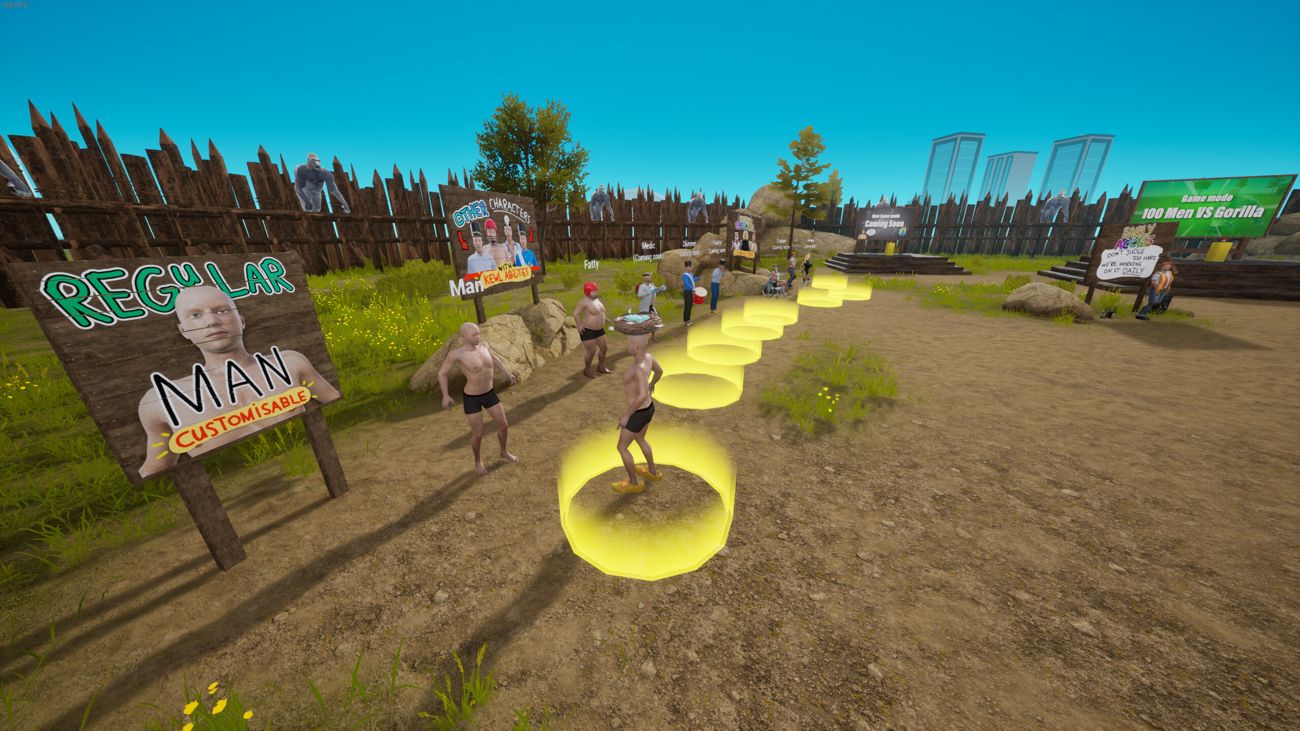 100 Men vs 1 Gorilla screenshot 7