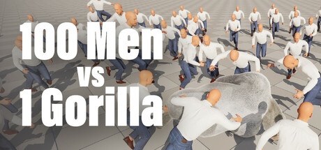 100 Men vs 1 Gorilla Cover Image