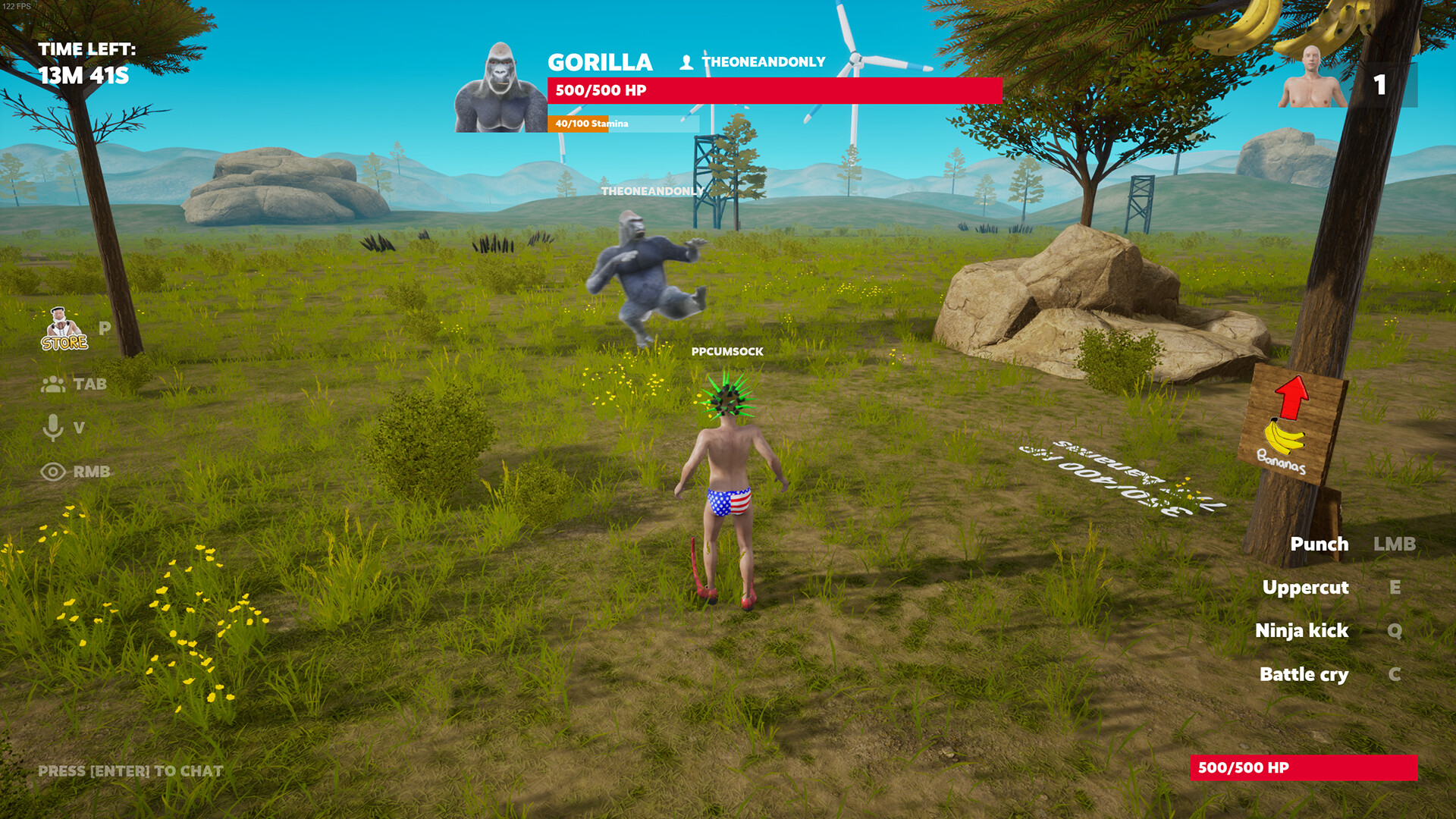 100 Men vs 1 Gorilla screenshot 15