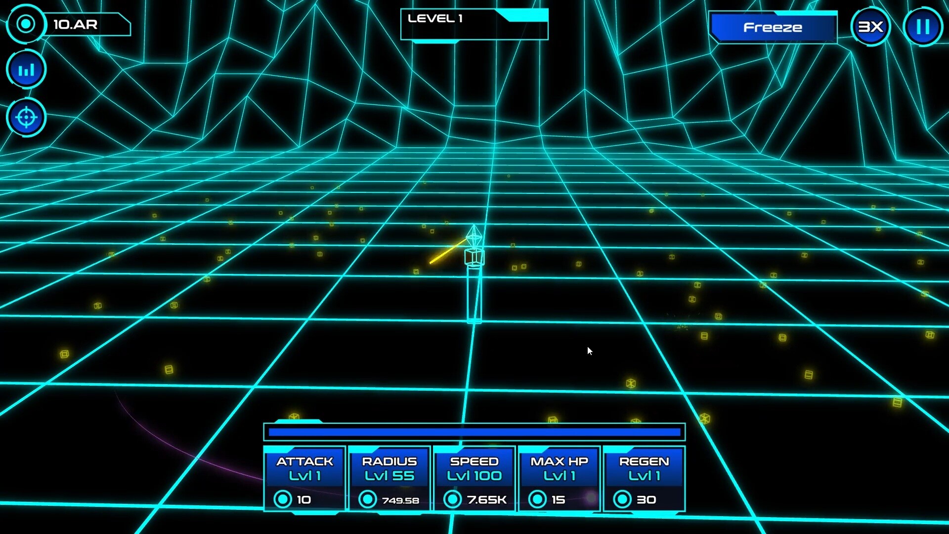 Idle Geometry Defense screenshot 1