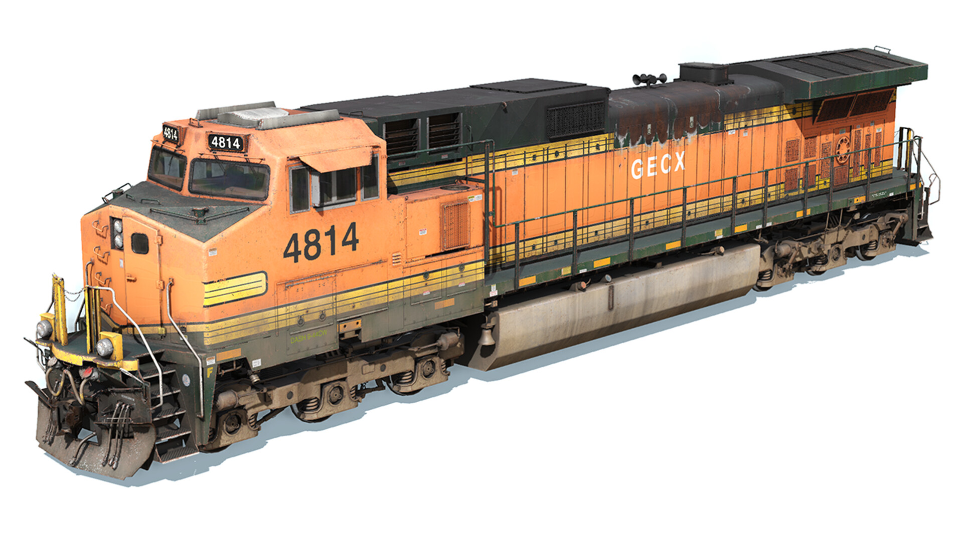 Trainz 2022 DLC - GECX C44-9W EX-BNSF 4772-4877 on Steam