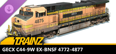 Trainz 2022 DLC - GECX C44-9W EX-BNSF 4772-4877