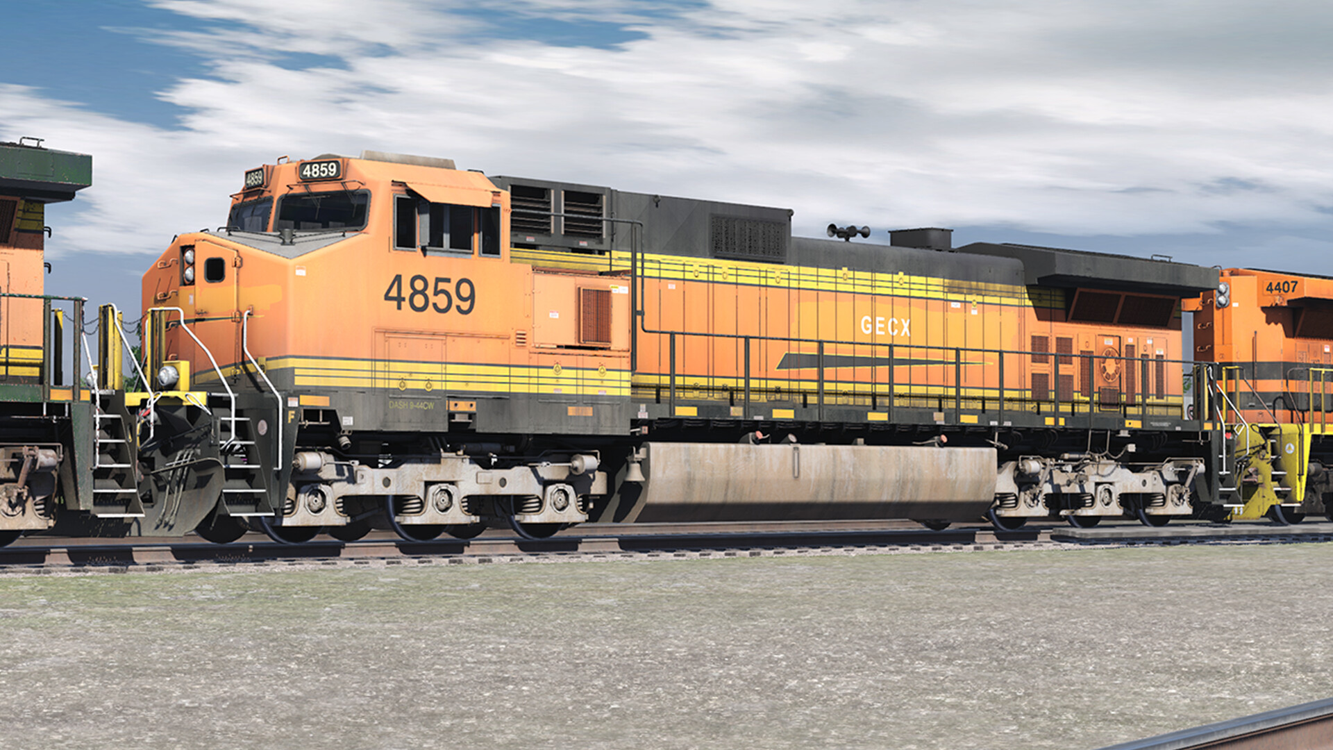 Save 75% on Trainz 2022 DLC - GECX C44-9W EX-BNSF 4772-4877 on Steam