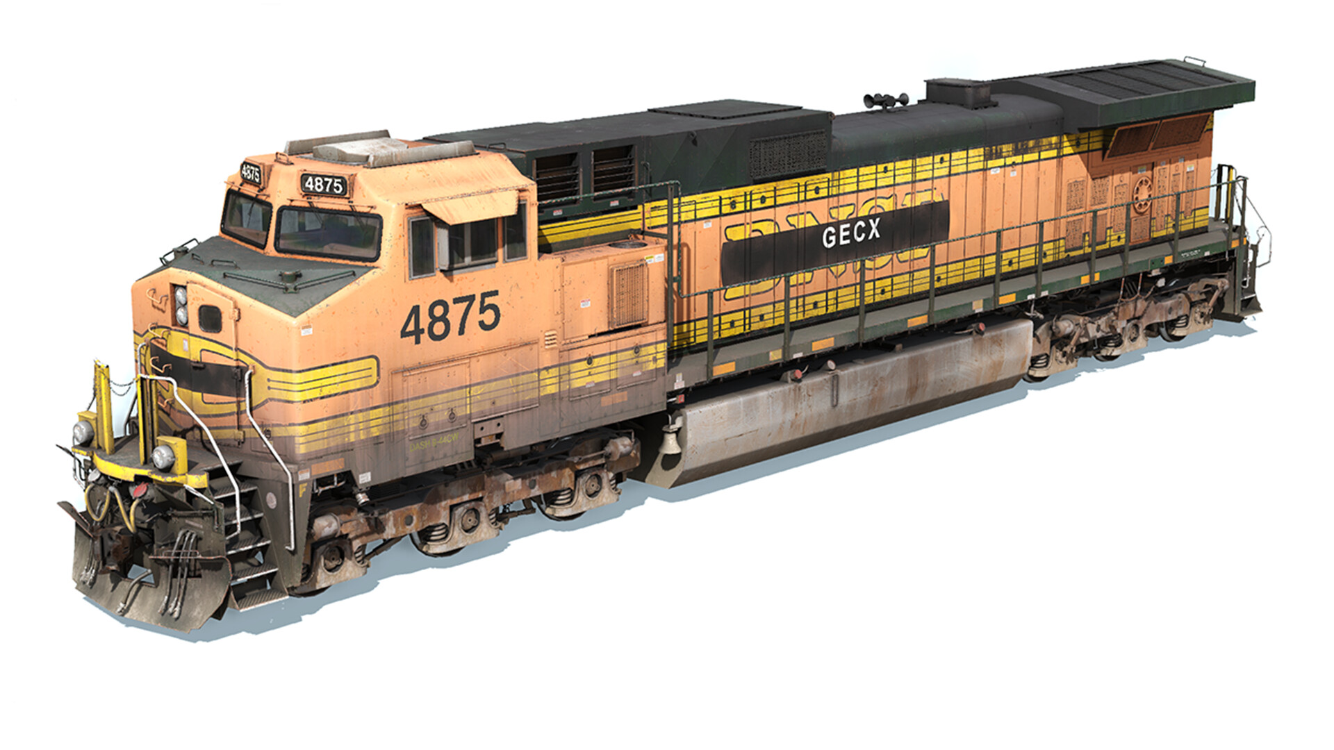 Trainz 2022 DLC - GECX C44-9W EX-BNSF 4772-4877 on Steam