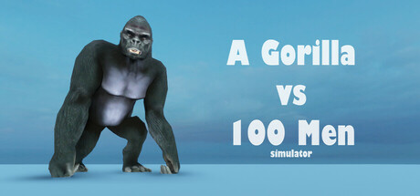 A Gorilla vs 100 Men Simulator Cover Image