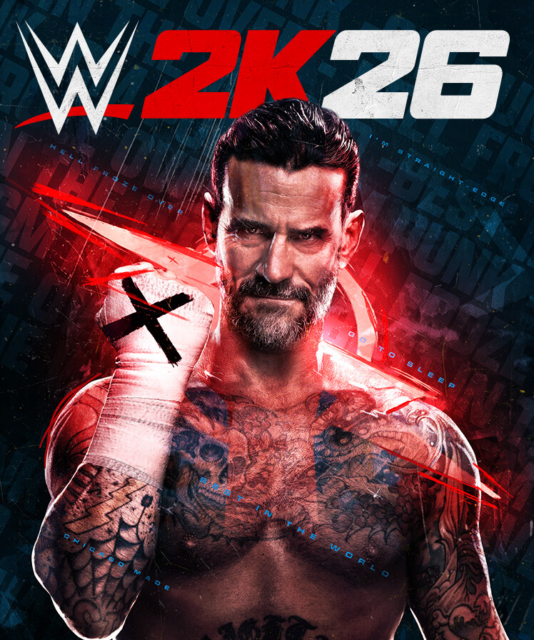 WWE 2K26 key art on Steam