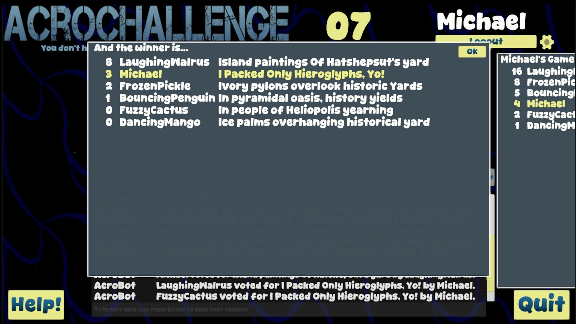 AcroChallenge screenshot 5