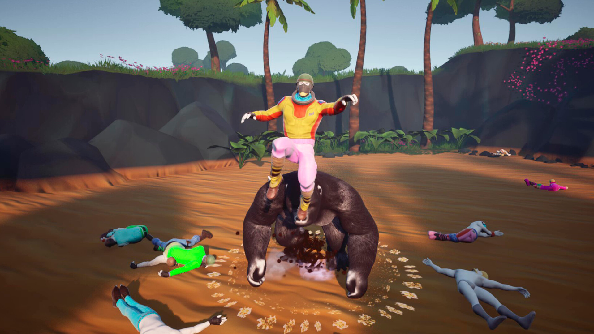 100 MEN VS GORILLA screenshot 11