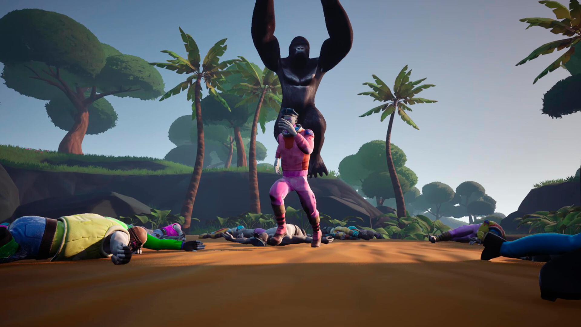 100 MEN VS GORILLA screenshot 14
