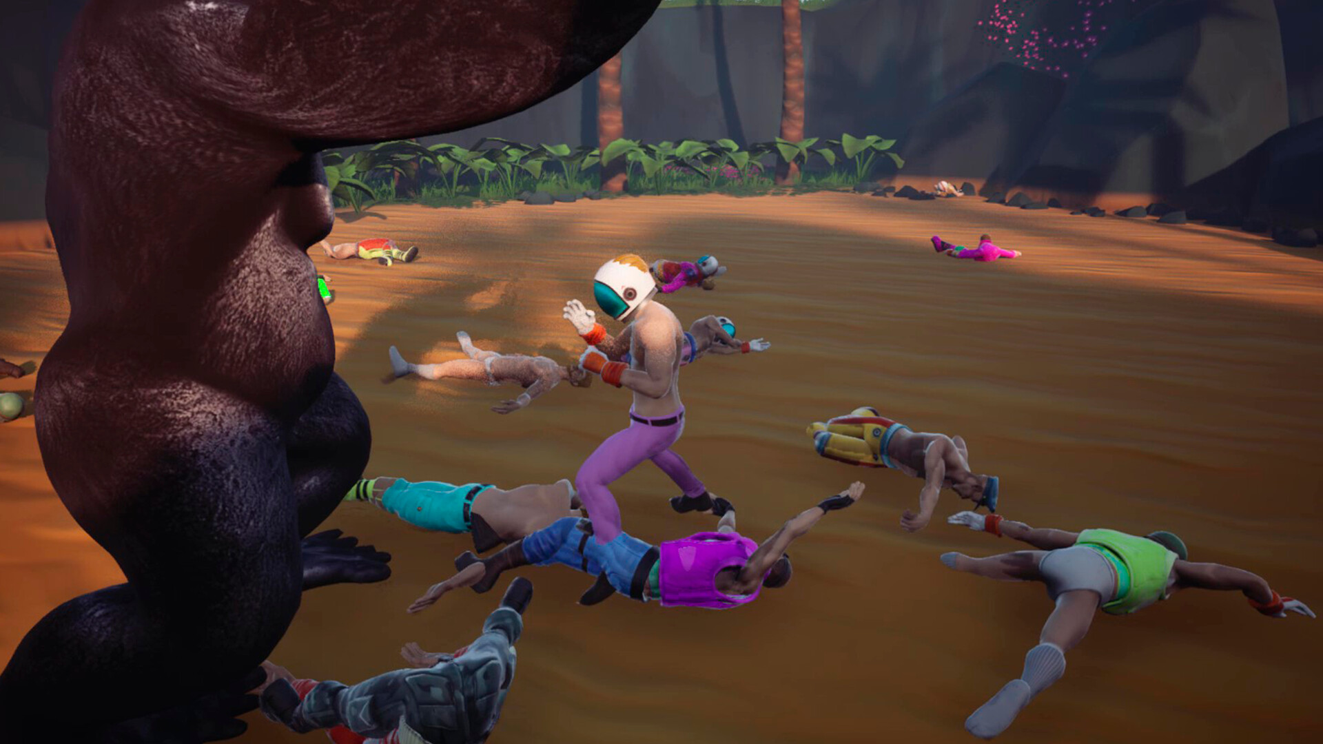 100 MEN VS GORILLA screenshot 9