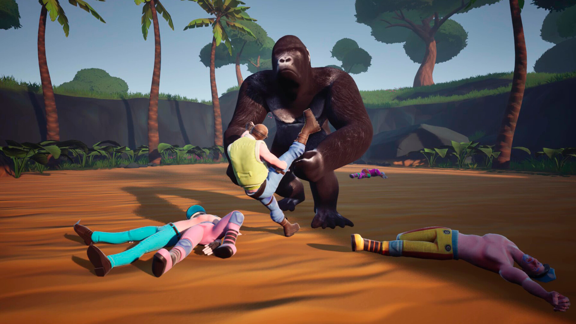 100 MEN VS GORILLA screenshot 8