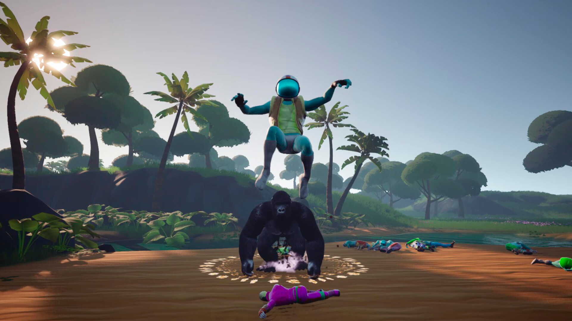 100 MEN VS GORILLA screenshot 15
