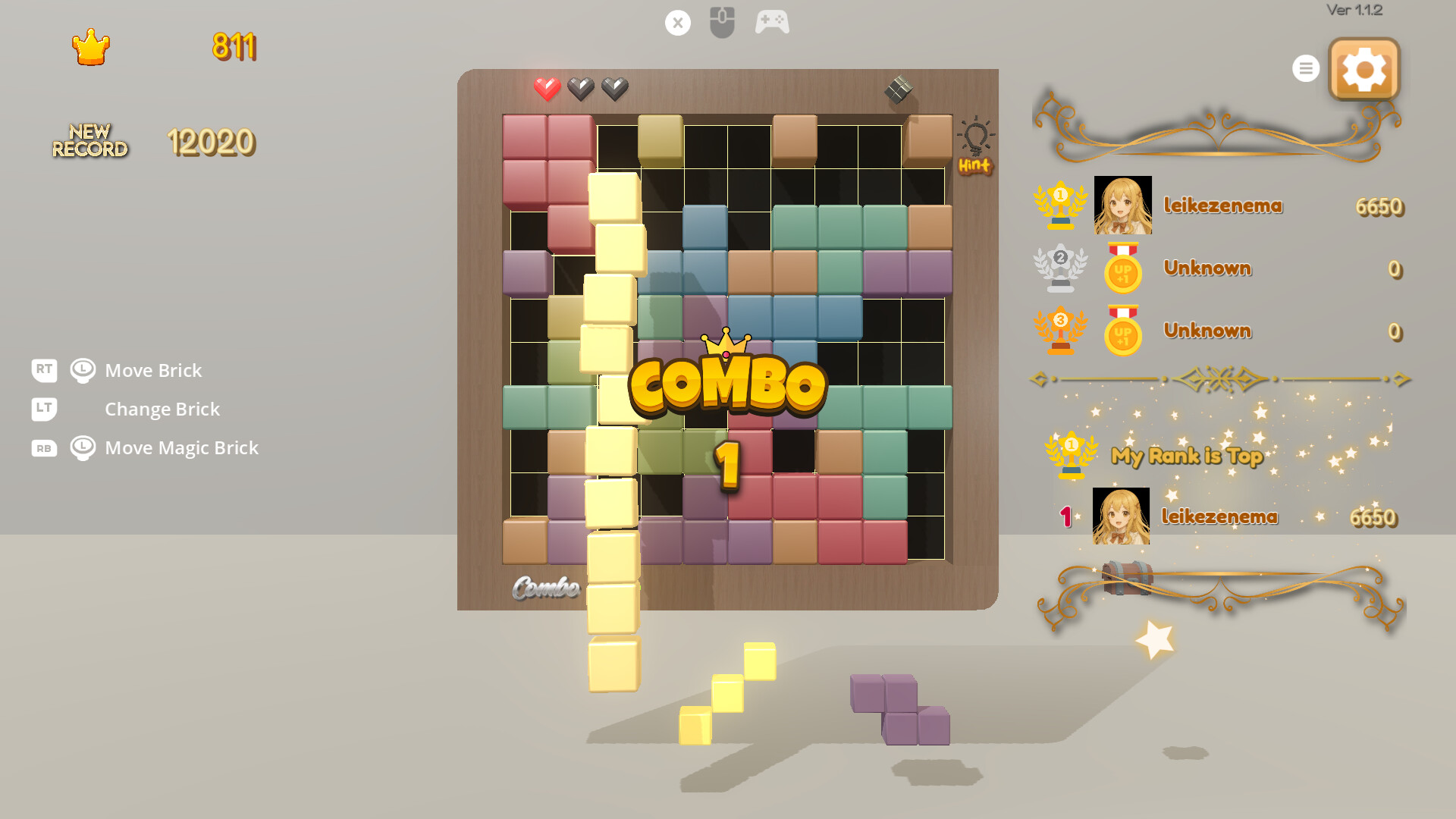 Bricks 10x10 screenshot 11