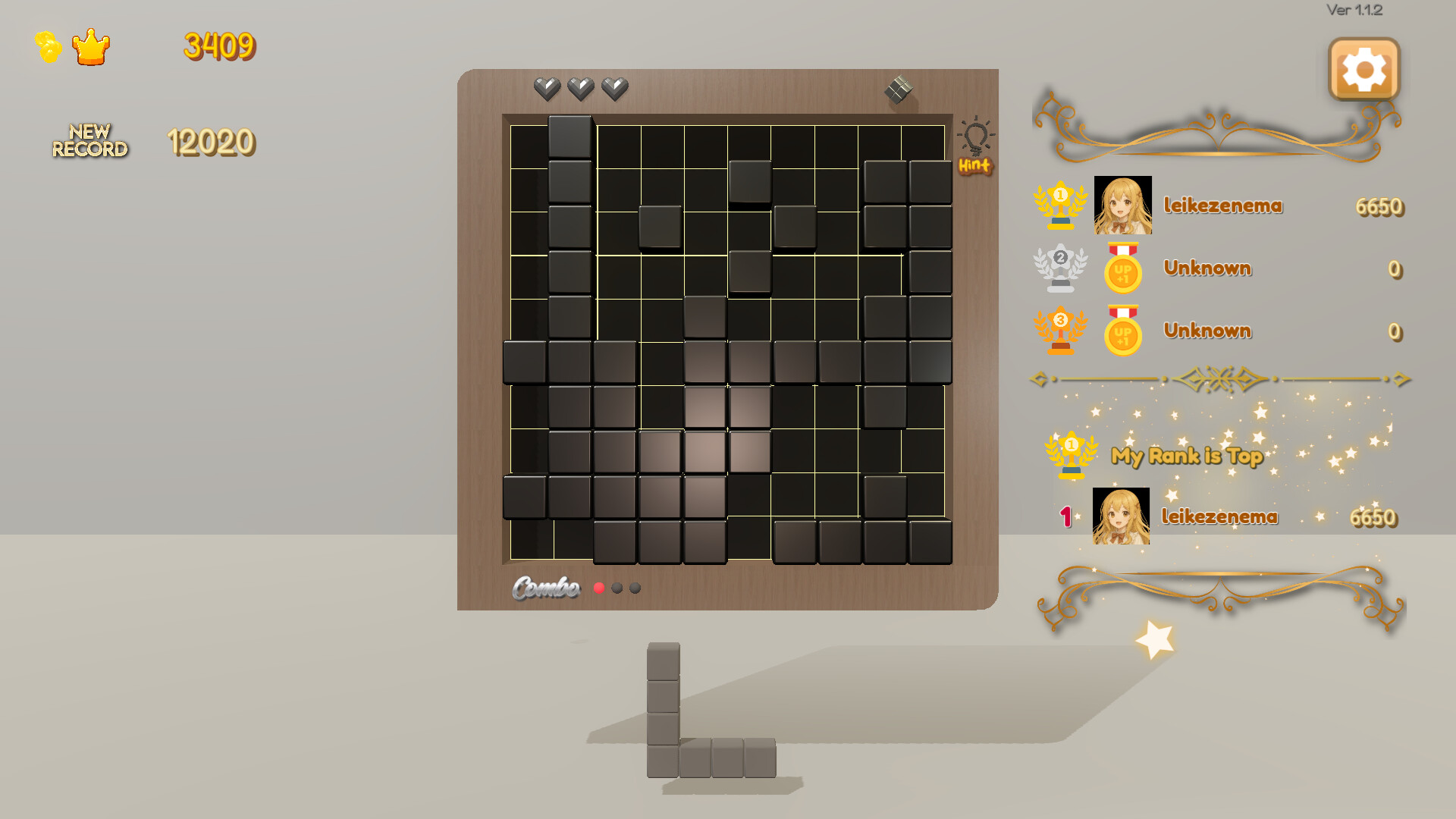 Bricks 10x10 screenshot 6