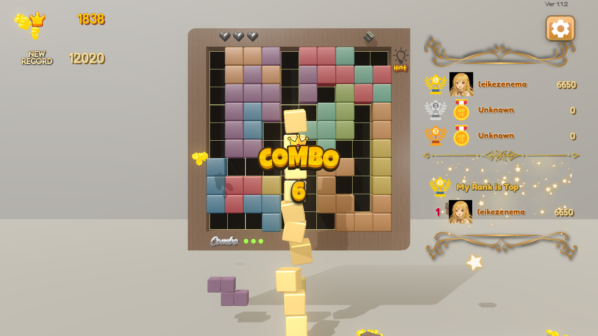 Bricks 10x10 screenshot 5