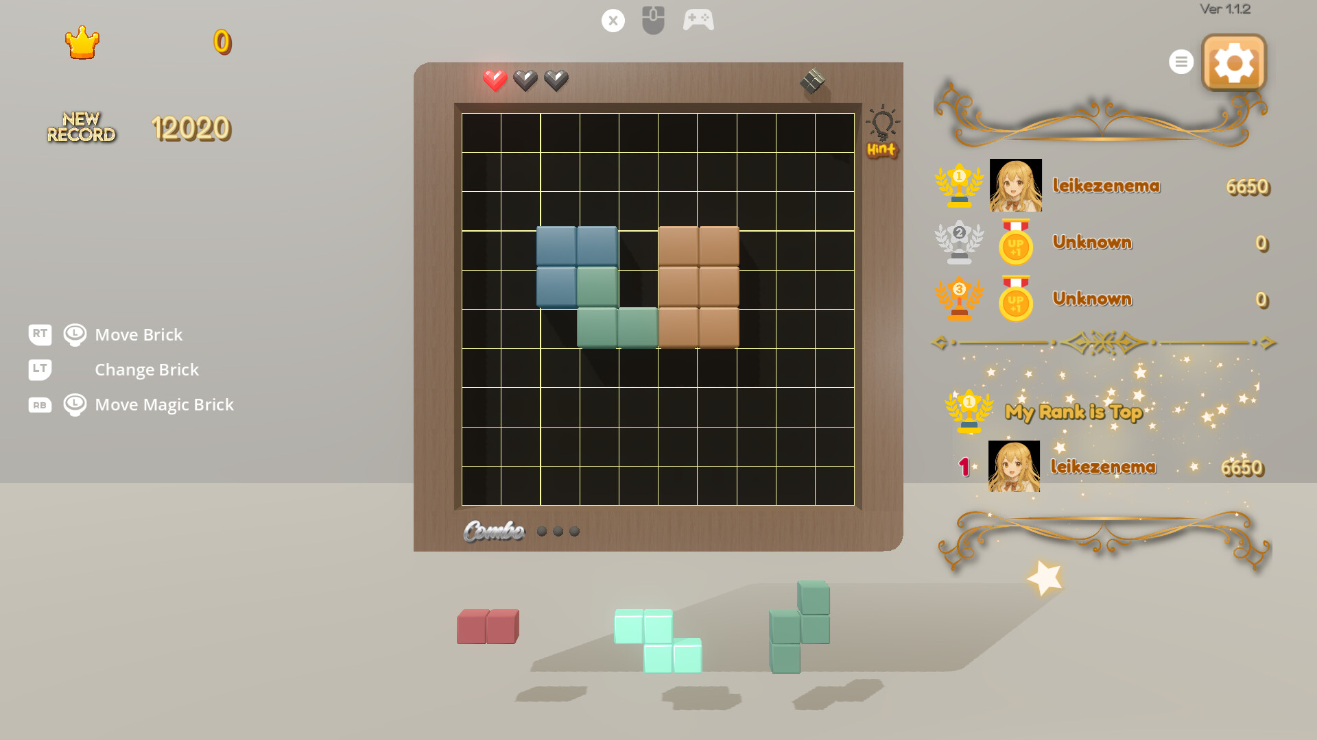 Bricks 10x10 screenshot 9