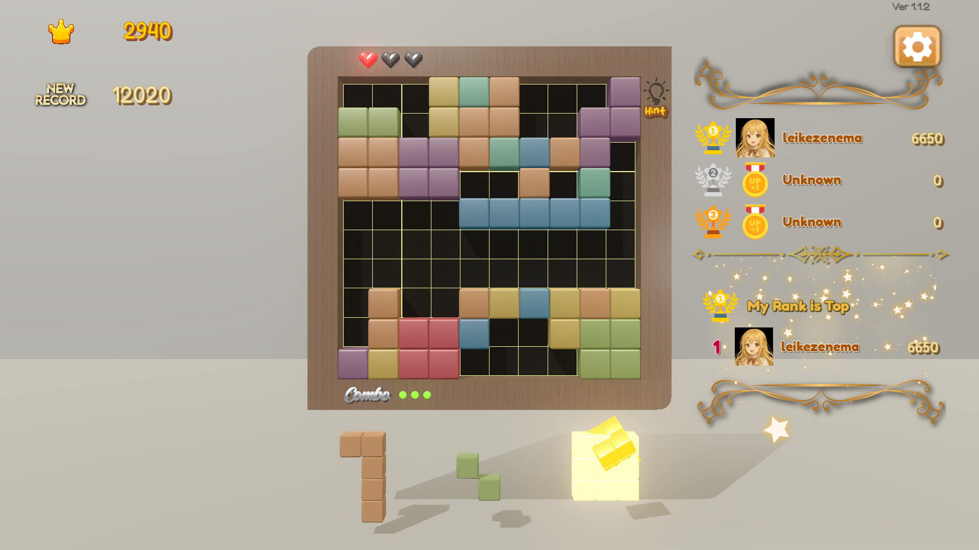 Bricks 10x10 screenshot 7
