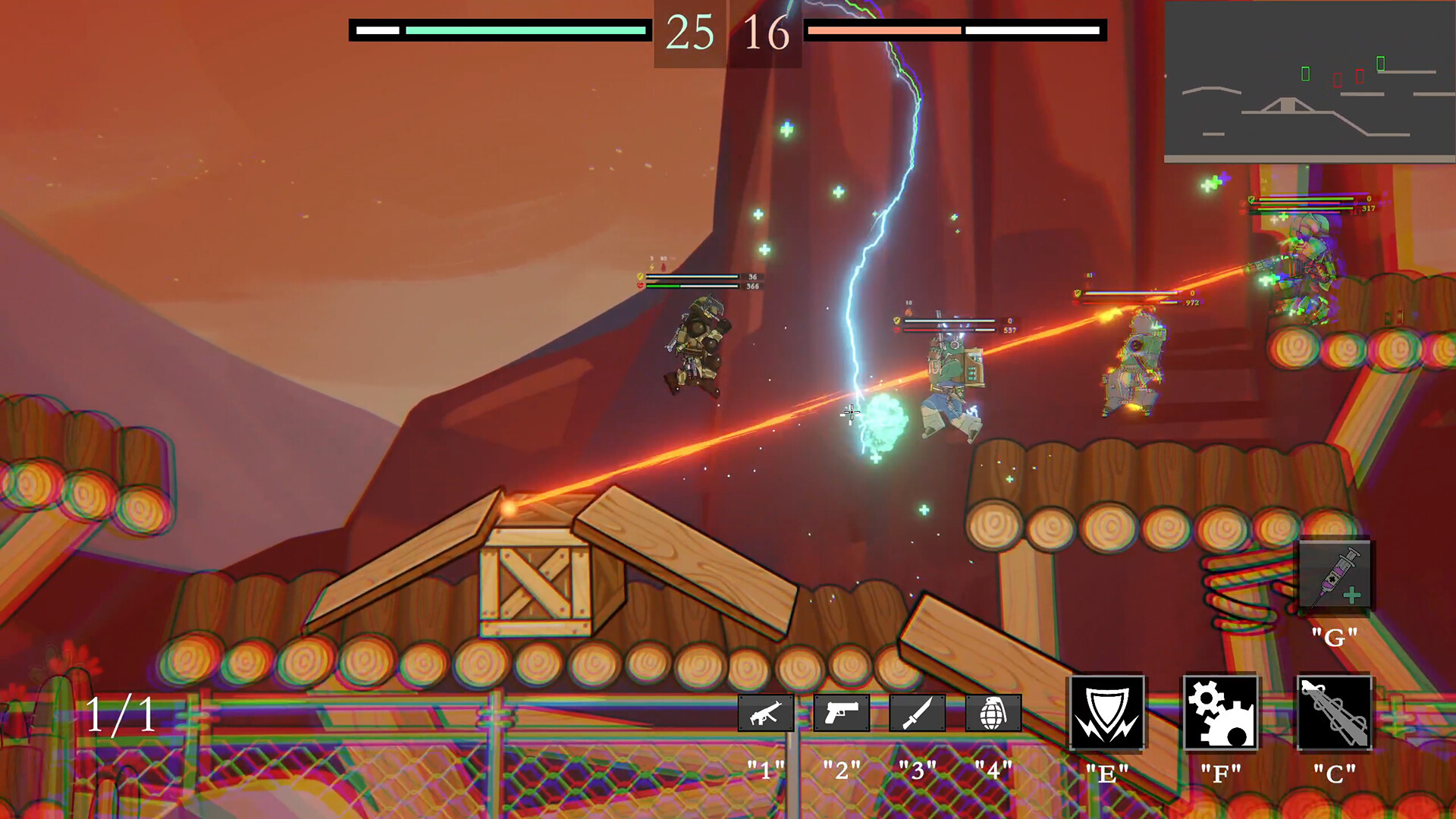 World of Chaos gameplay screenshot 1