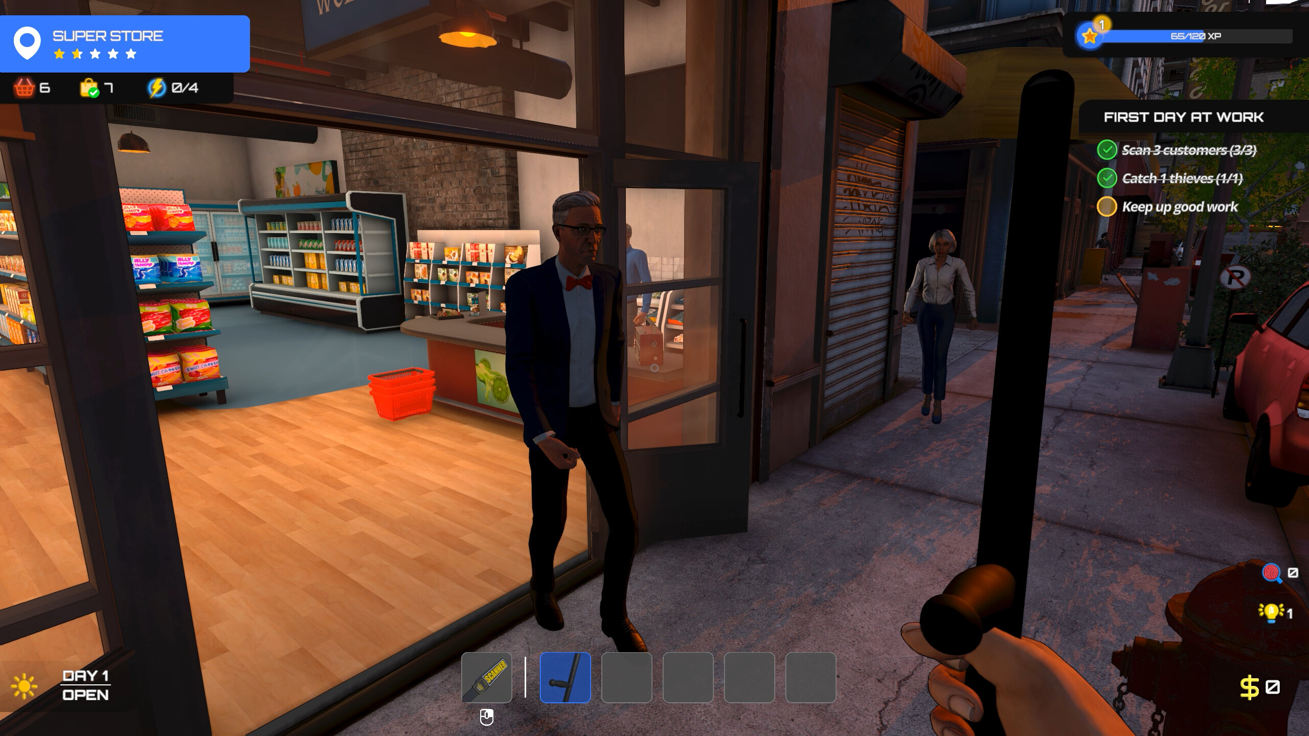 Supermarket Guard Simulator screenshot 11