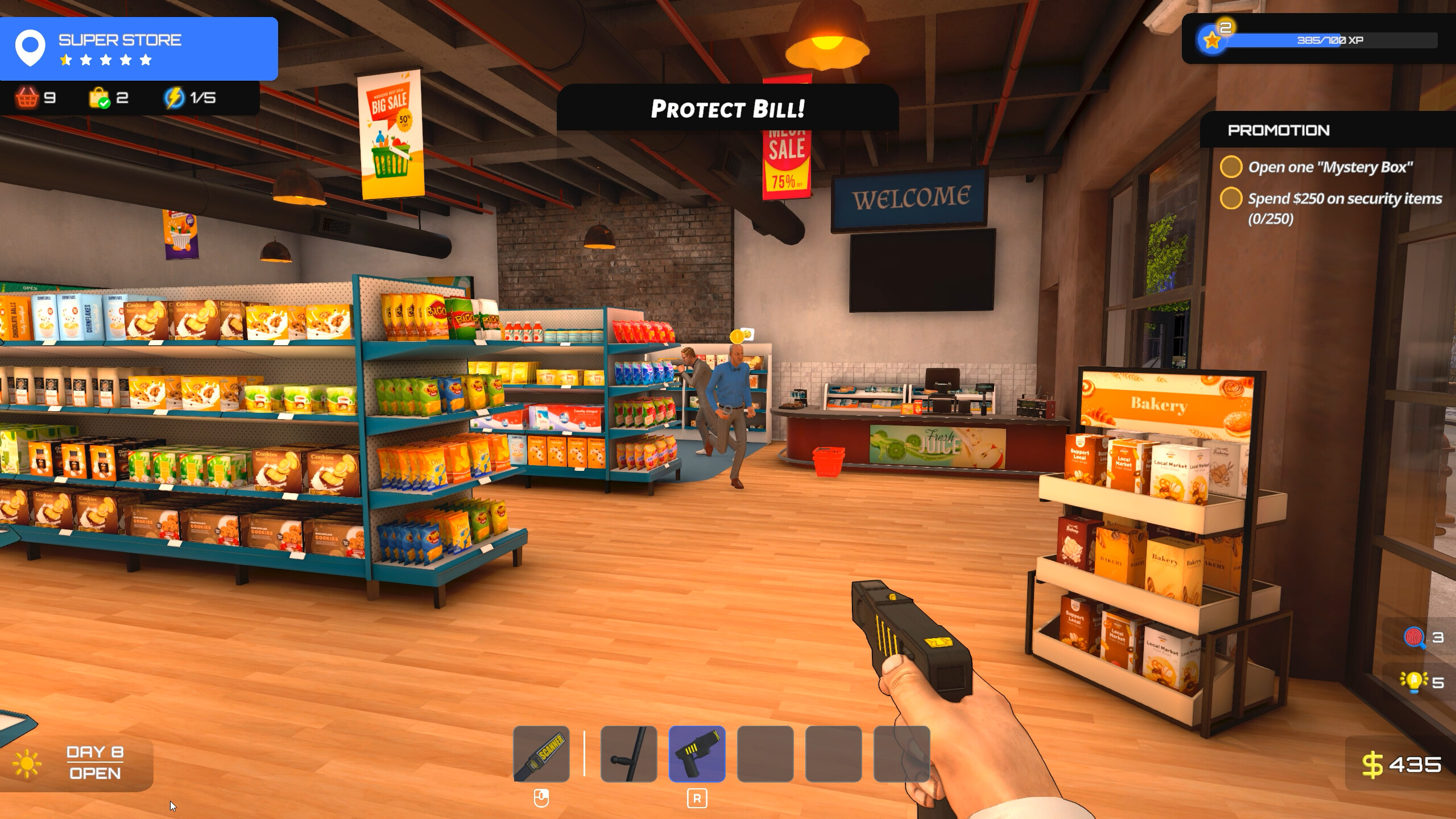 Supermarket Guard Simulator screenshot 9
