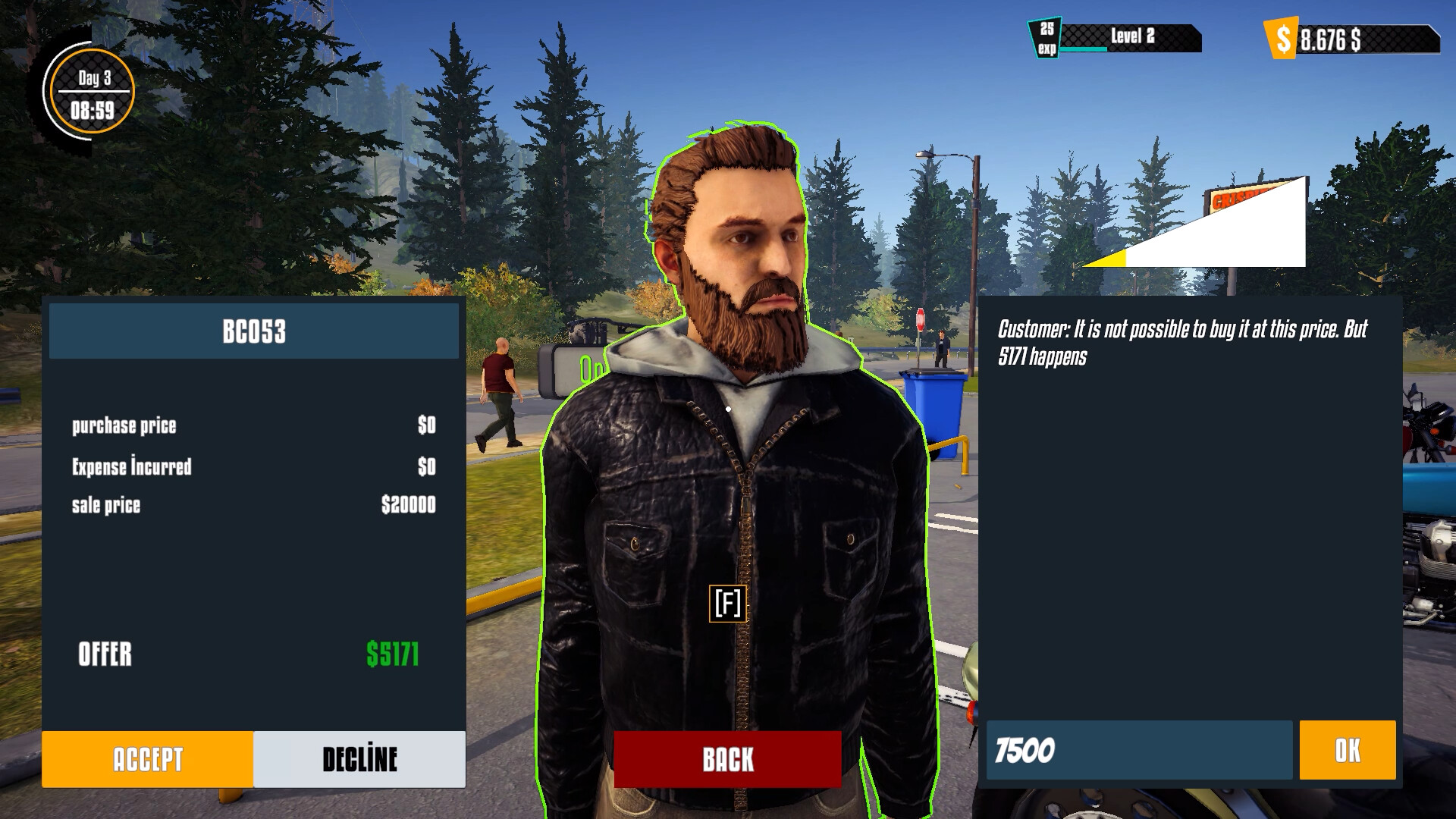 Motorcycle For Sale Simulator screenshot 3